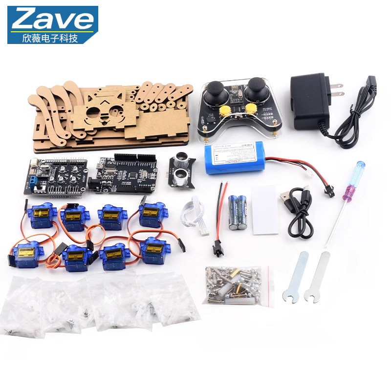 Diy Electronics India - Inteligentny robot programujący i rozwojujący, czteronożny