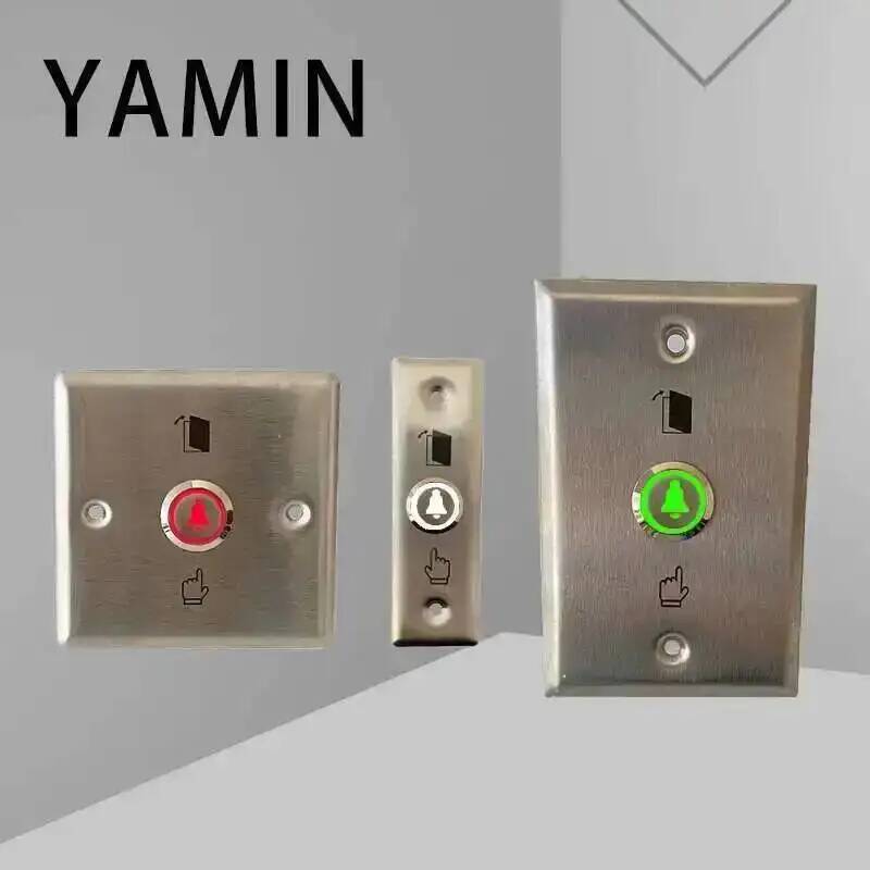 Push Button Tactile - 16/19mm dzwonek do drzwi chwilowy reset
