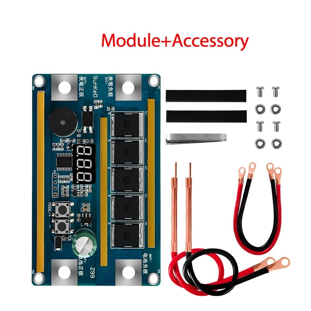 Diy Electronics Spot Welder - Przenośna spawarka punktowa 12V 10AWG z