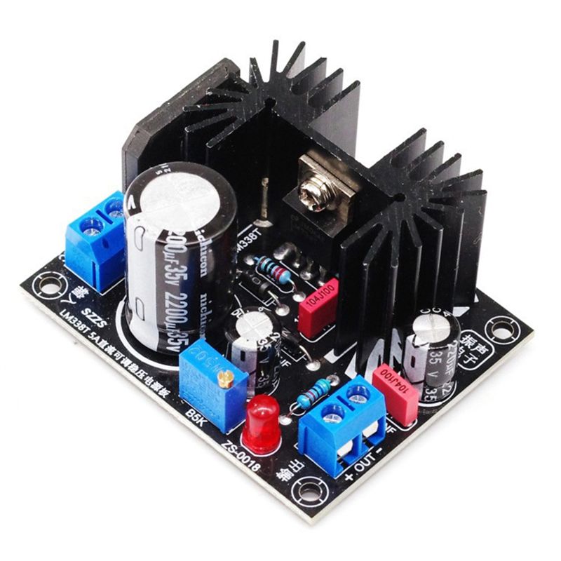 Diy Electronics Filament - Regulowana liniowa płytka zasilacza stabilizowanego ABNR