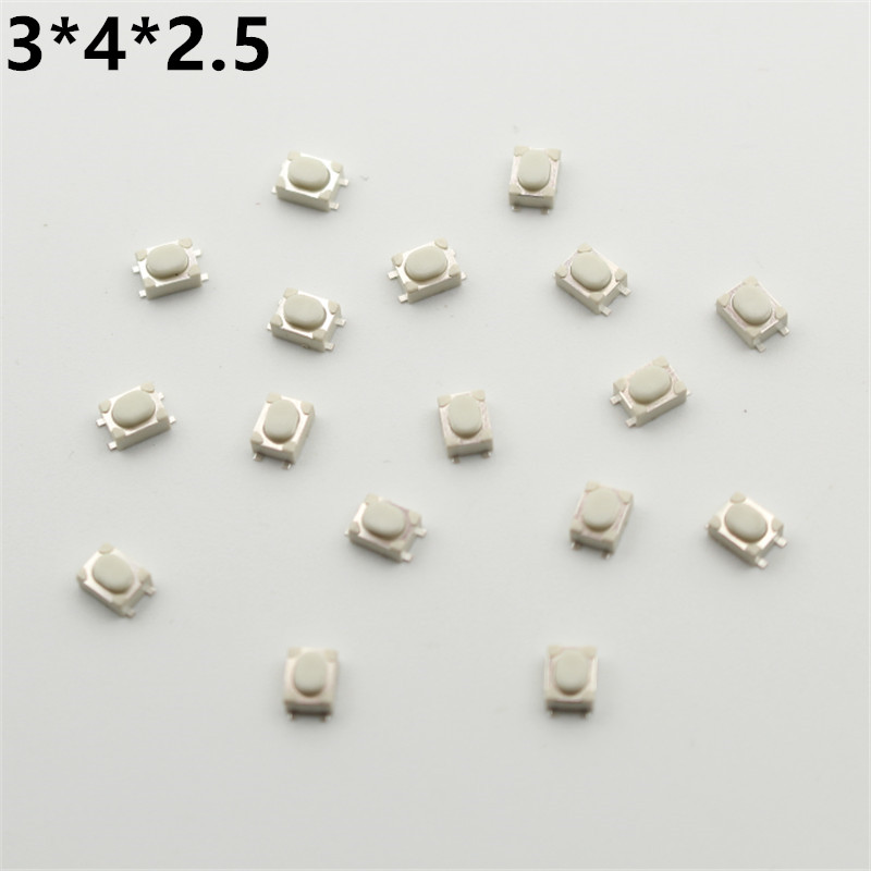 Push Button Tactile - 1000 sztuk 3*4*2.5 mikroprzełącznik dotykowy przycisk
