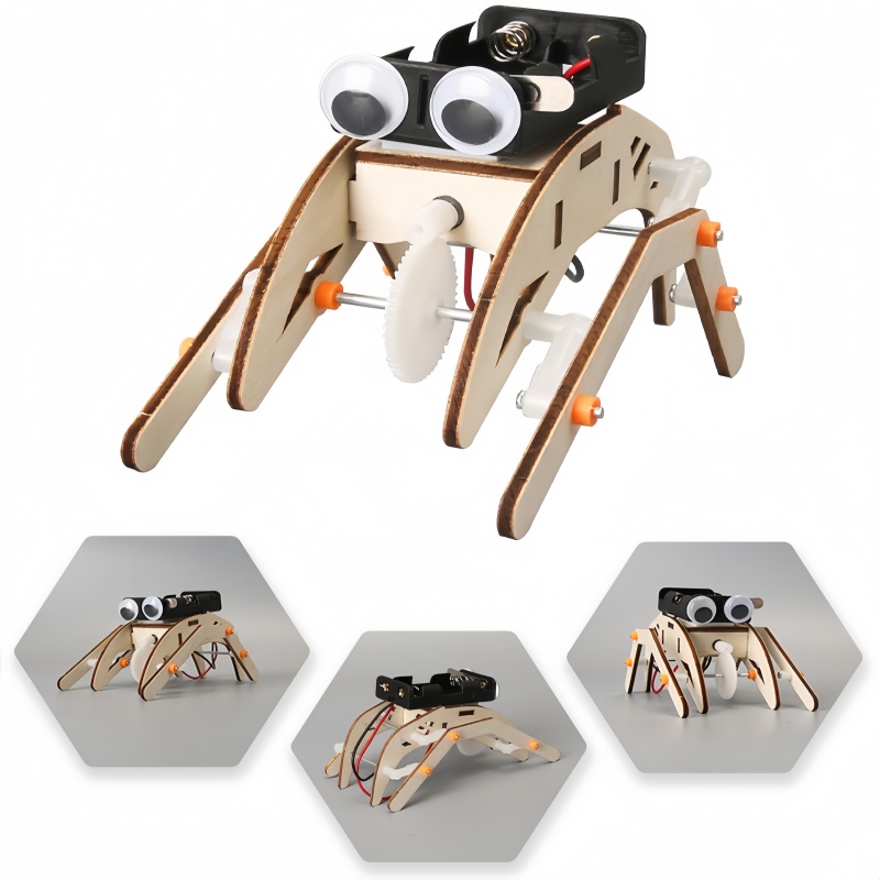 Diy Robot Electronics Kit - Zestaw do samodzielnego montażu: ręcznie wykonany
