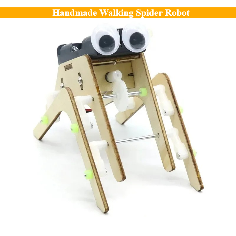 Diy Robot Electronics Kit - Zestaw do samodzielnego montażu robota pająka,