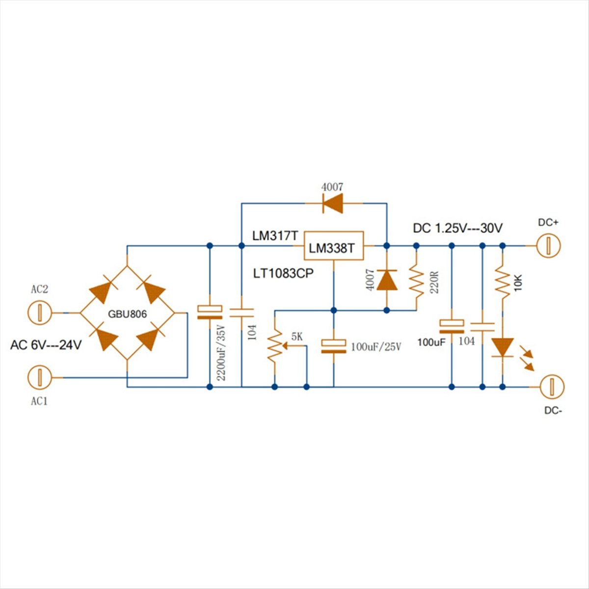 Diy Electronics Filament - Zadowolony - Regulowany, liniowy zasilacz stabilizowany