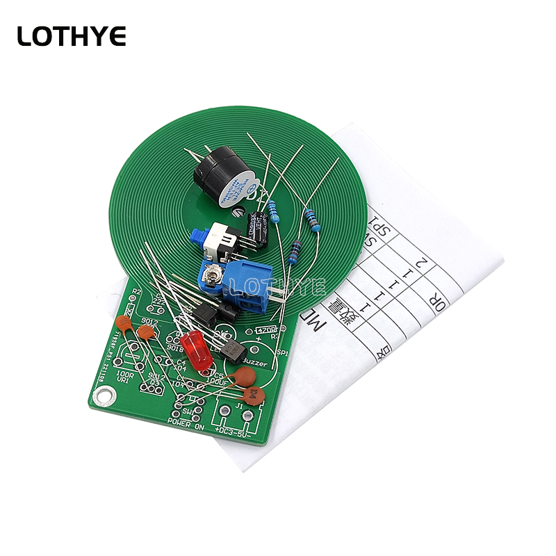 Diy Electronics Gadget - DC 3V-5V zestaw wykrywacza metali DIY
