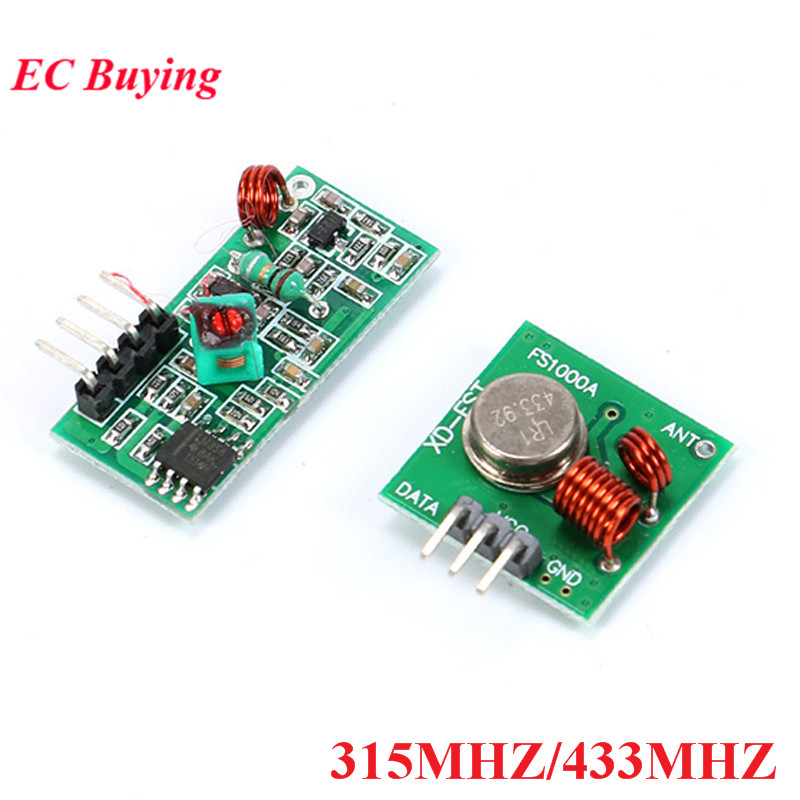 Diy Electronics India - Moduł nadajnika i odbiornika RF 315MHz