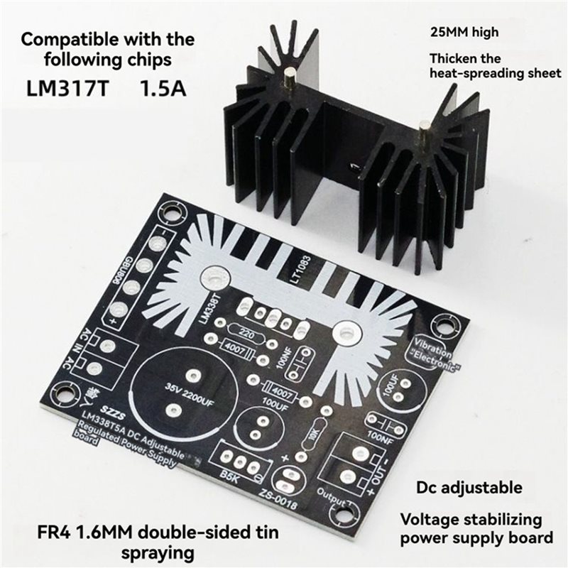 AA08-2X Regulowany liniowy zas – Diy Electronics Filament recenzja i cena