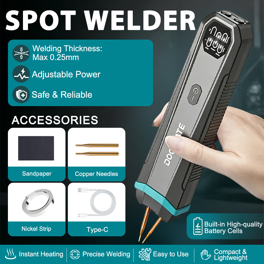 Lekka, przenośna, ręczna zgrze – Diy Electronics Spot Welder recenzja i cena