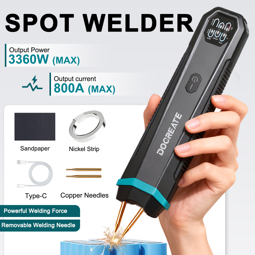 Lekka, przenośna, ręczna zgrze – Diy Electronics Spot Welder recenzja i cena