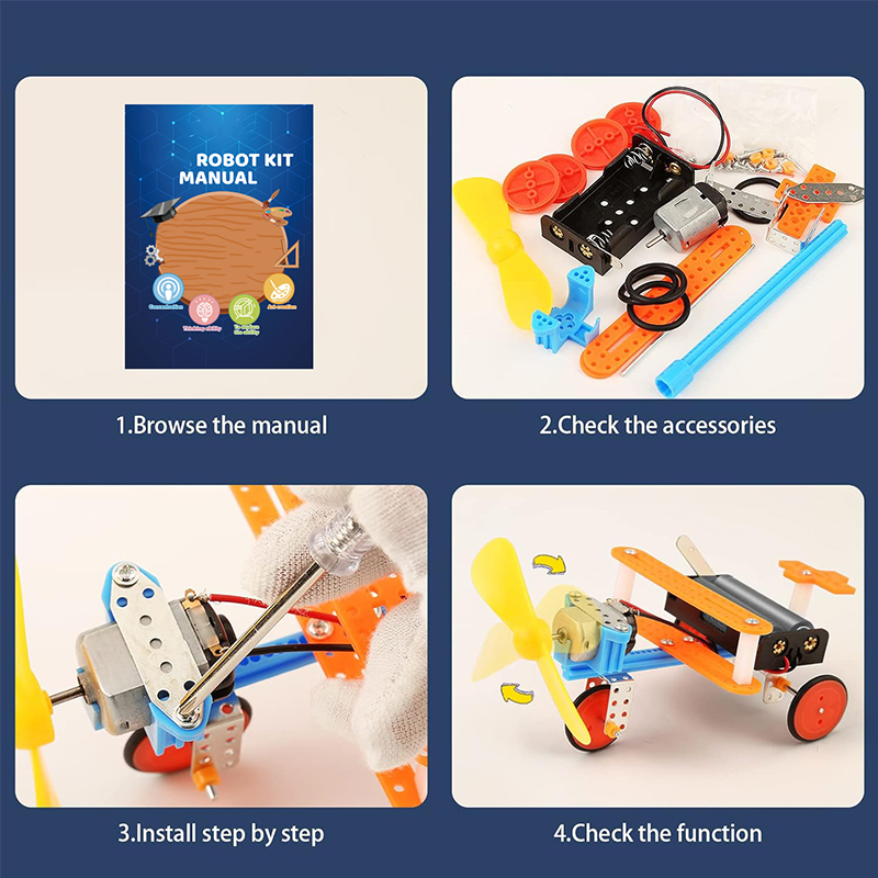 Zestaw Robotyki 6 w 1 Eksperym – Diy Robot Electronics Kit recenzja i cena