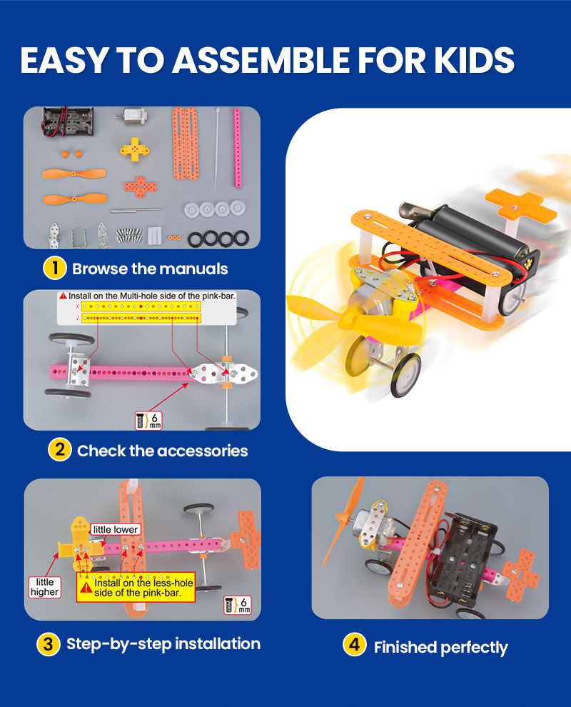 Zestaw Robotyki 6 w 1 Eksperym – Diy Robot Electronics Kit recenzja i cena