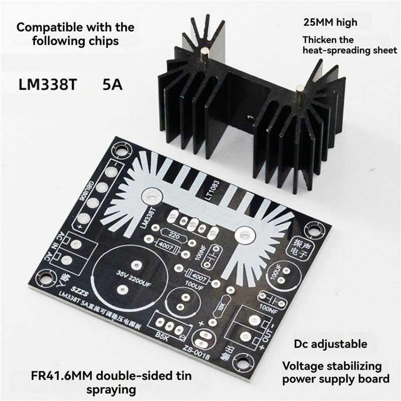 Płytka regulowanego liniowego  – Diy Electronics Filament recenzja i cena
