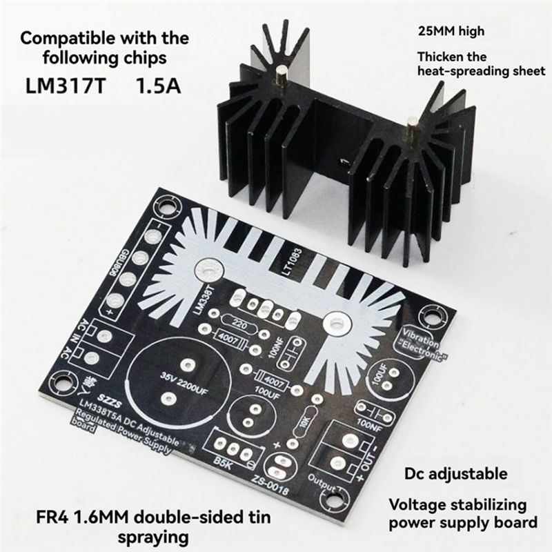 Regulowana liniowa płytka zasi – Diy Electronics Filament recenzja i cena