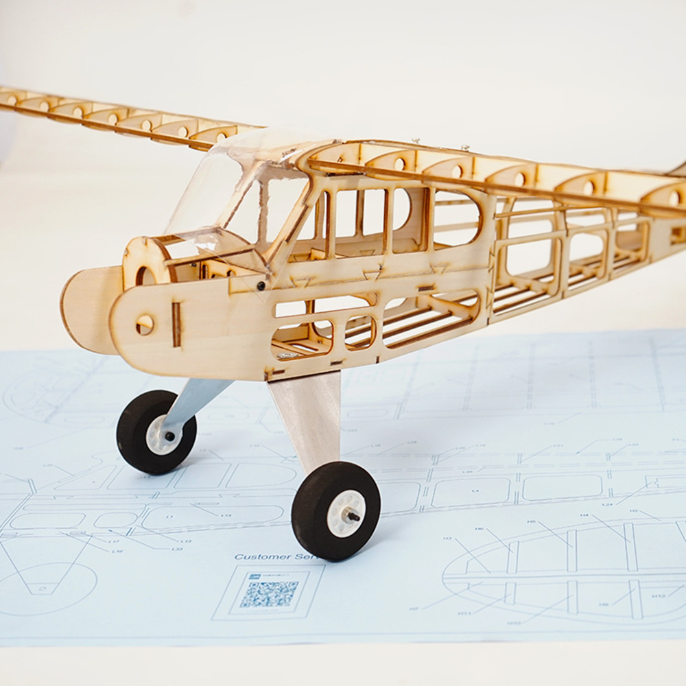 RealHawk J3 Cub 1010mm Zestaw  – Diy Electronics India recenzja i cena