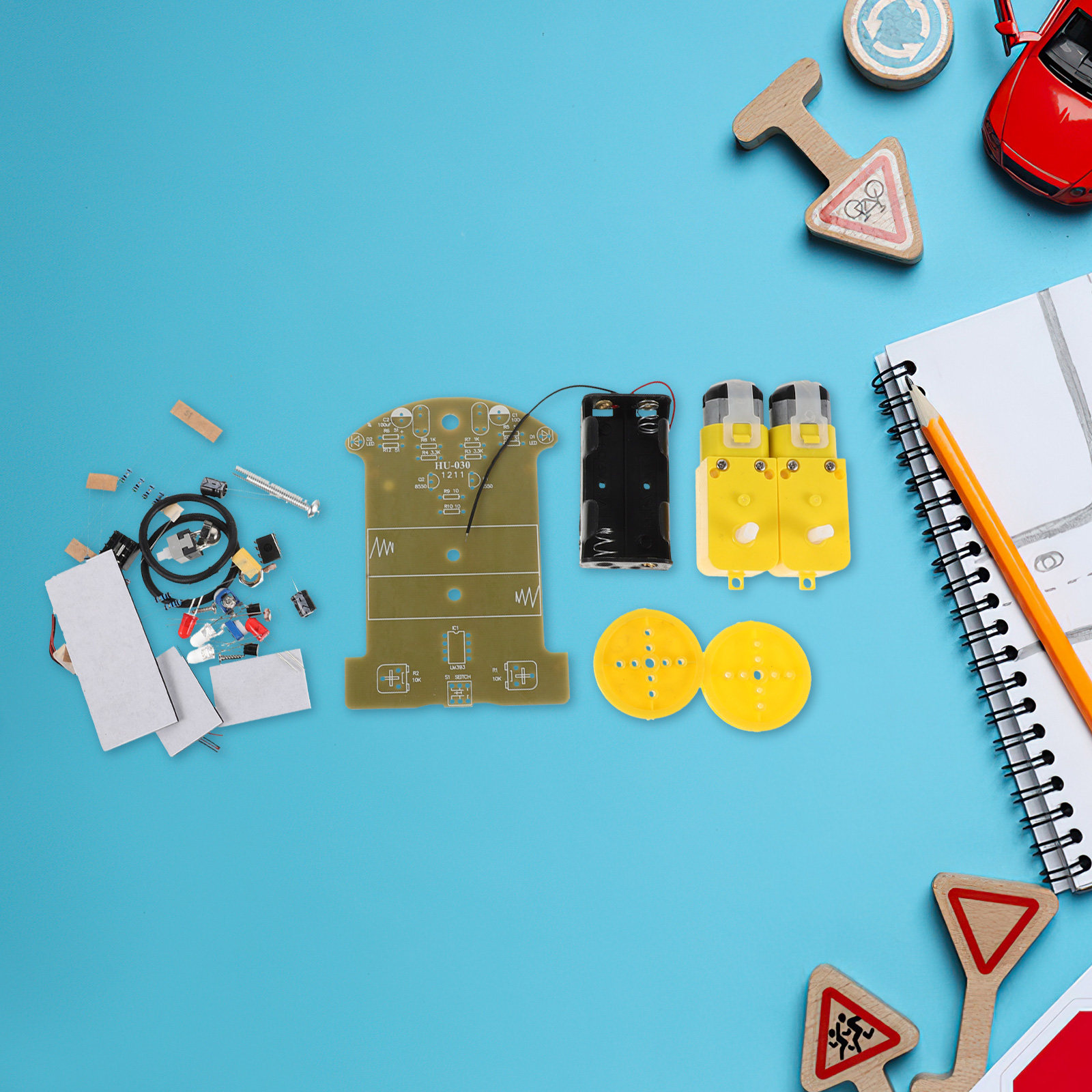 Zestaw do śledzenia linii za p – Diy Robot Electronics Kit recenzja i cena