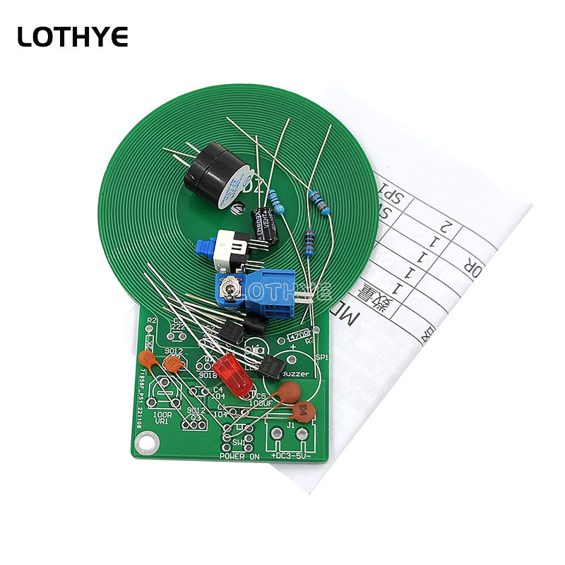DC 3V-5V zestaw wykrywacza met – Diy Electronics Gadget recenzja i cena