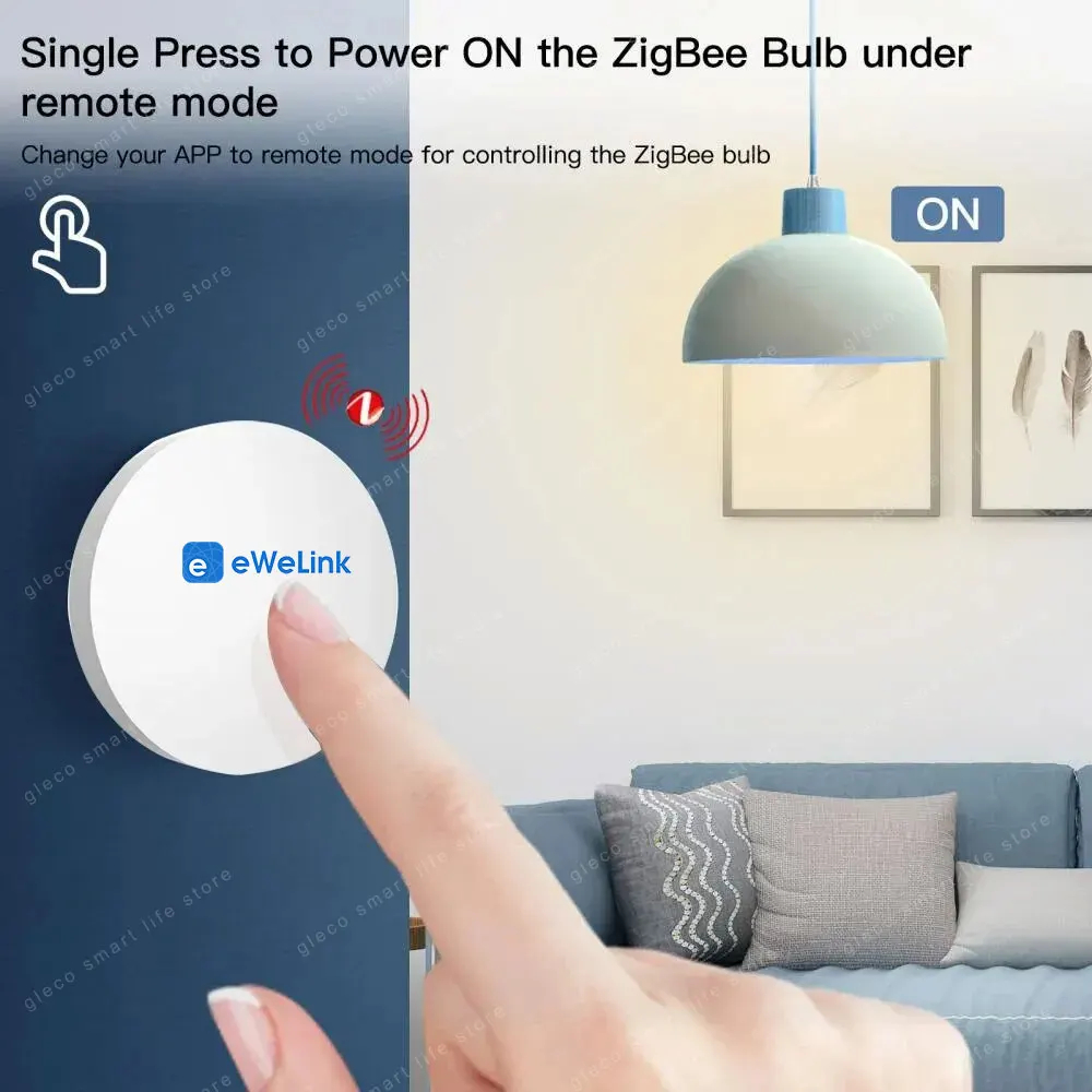 Przycisk scen Zigbee, intelige – Push Button Tactile recenzja i cena